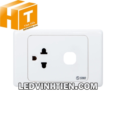Ổ cắm đơn 3 chấu 1 lỗ S9UEX Sino Vanlock