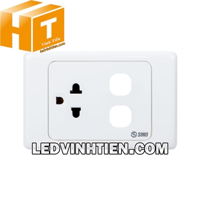 Ổ cắm đơn 3 chấu 2 lỗ S9MUEXX Sino Vanlock