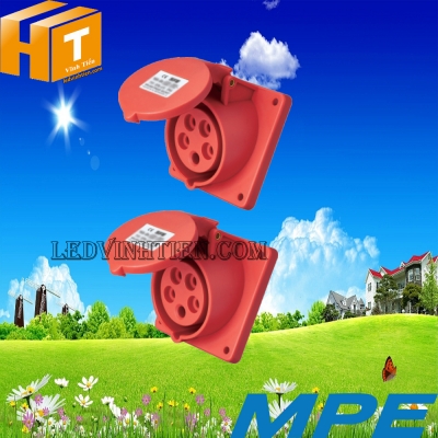 Ổ cắm loại cố định bắt trên bảng điện MPN-315