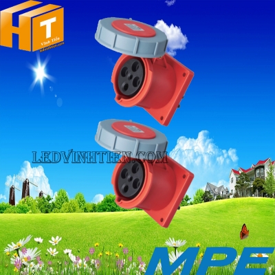 Ổ cắm loại cố định bắt trên bảng điện MPN-3342