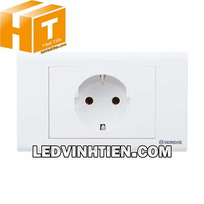 Ổ cắm Schuko tiếp đất S18/16 Sino Vanlock