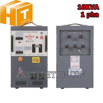 Ổn áp 1 pha 10KVA Robot Grand 150-250V