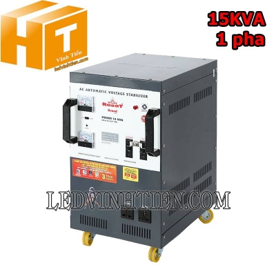 Ổn áp 1 pha 15KVA Robot Grand 150-250V