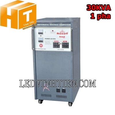 Ổn áp 1 pha 30KVA Robot Grand 150-250V