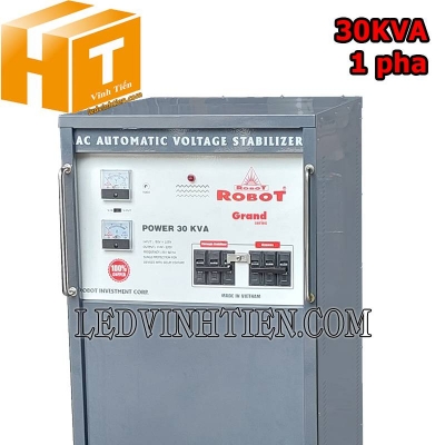 Ổn áp 1 pha 30KVA Robot Grand 90-250V