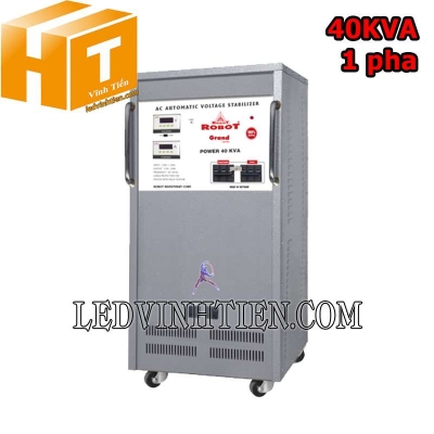 Ổn áp 1 pha 40KVA Robot Grand 150-250V