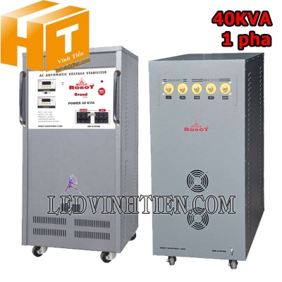 Ổn áp 1 pha 40KVA Robot Grand 150-250V