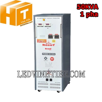 Ổn áp 1 pha 50KVA Robot Grand 150-250V