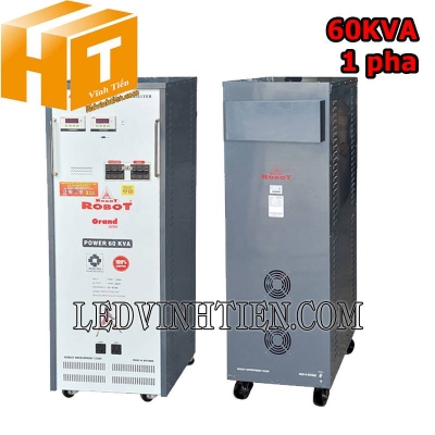 Ổn áp 1 pha 60KVA Robot Grand 150-250V