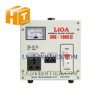 Ổn áp 1 pha LIOA DRI-1000II