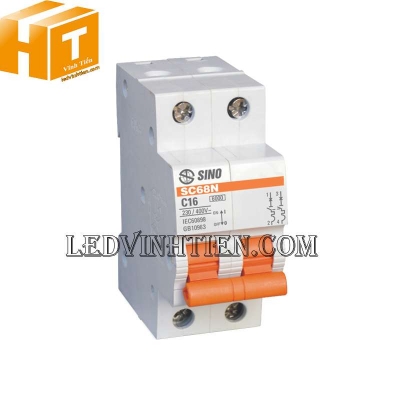 Cầu dao tự động MCB SC68N - 2 Cực