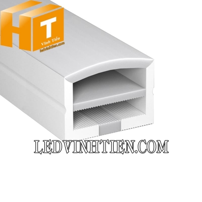 Silicon định hình U gắn nổi 15x10mm