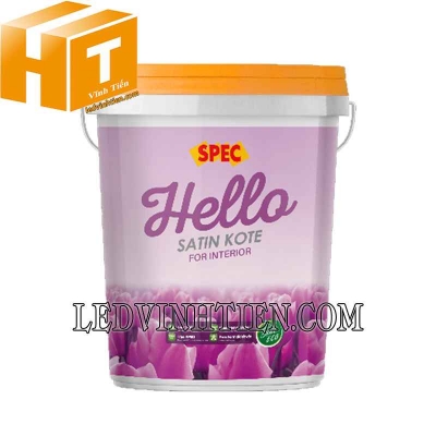 Sơn Spec Hello Satin Kote For Interior