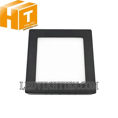 Đèn led panel vuông nổi viền đen 3 màu SSPLB-18W