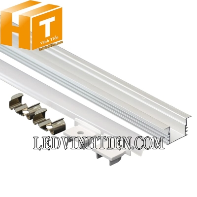 Thanh nhôm định hình YW âm 25x12mm