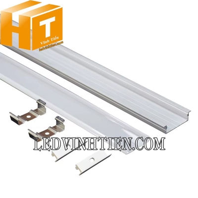 Thanh nhôm định hình YW âm 41x10mm