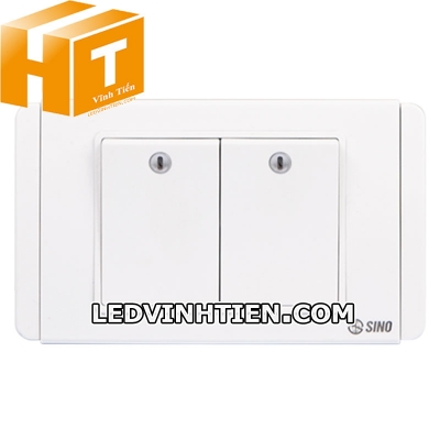 Công tắc đôi 2 chiều S68DMN2 Sino Vanlock