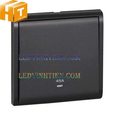 Công tắc hai cực 45A màu đen