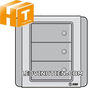 Công tắc ba 2 chiều S66DGM3 Sino
