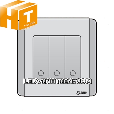 Công tắc ba 2 chiều S66SDGM3A Sino