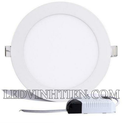 Đèn led âm trần tròn 3 màu 9w