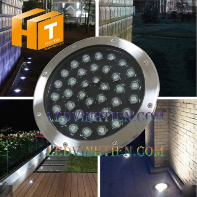 Đèn led âm đất 36W màu trắng