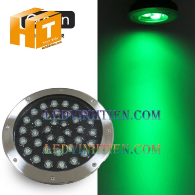 Đèn led âm đất 36W xanh lá