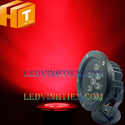 Đèn led rọi cây 9w màu đỏ