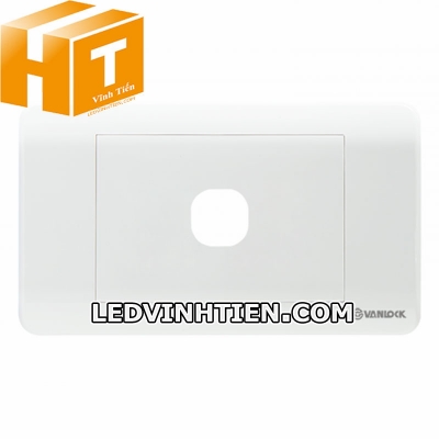 Mặt công tắc 1 lỗ tròn ZL1X Sino Vanlock