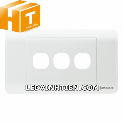Mặt công tắc 3 lỗ tròn ZL3X Sino Vanlock