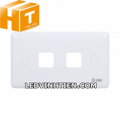 Mặt công tắc 2 lỗ S192 / S192V Sino Vanlock