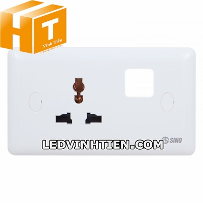 Ổ cắm đa năng 3 chấu S198AMX / S198AMXV Sino Vanlock