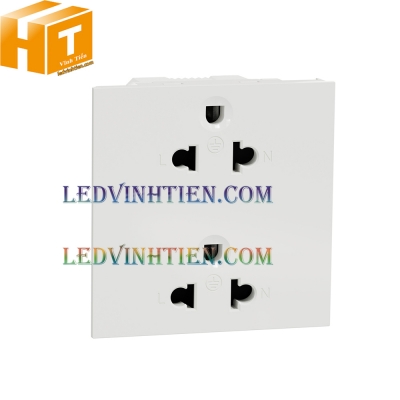 Ổ cắm đôi Universal 16A Schneider