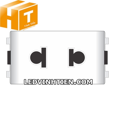 Ổ cắm đơn 2 chấu SCU Sino