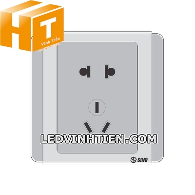 Ổ cắm 3 chấu Úc và 2 chấu S66GU/10US Sino Vanlock