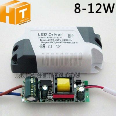 Tăng phô đèn âm trần 8-12w