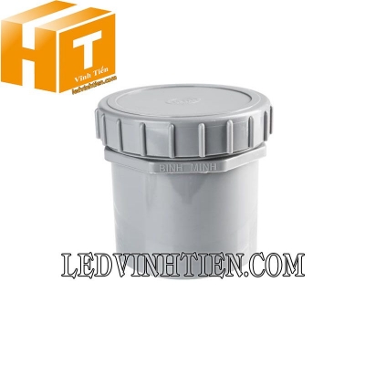 Bít xả ren ngoài uPVC Bình Minh