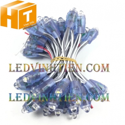 Led đúc 5V F8 đầu trong màu trắng