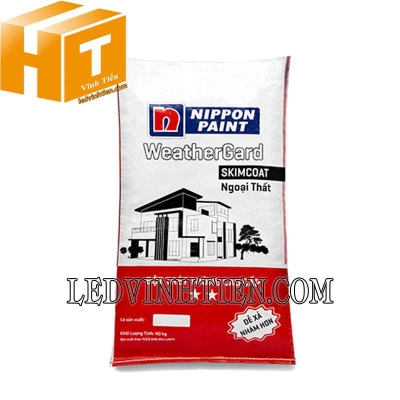 Bột trét Nippon Skimcoat WeatherGard