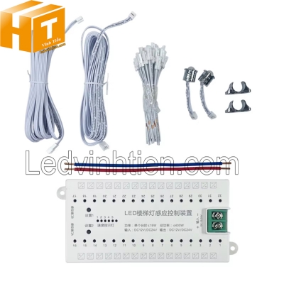 Cảm biến đèn cầu thang 32 bậc