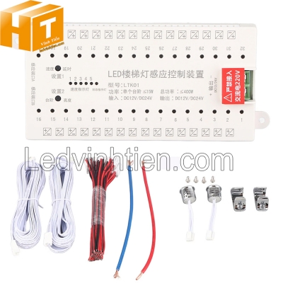 Cảm biến đèn cầu thang 32 bậc