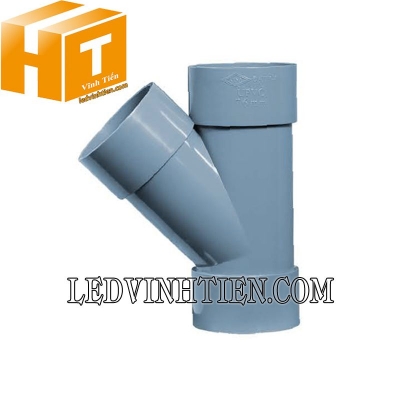 Chữ Y 45 độ mỏng uPVC Đạt Hòa