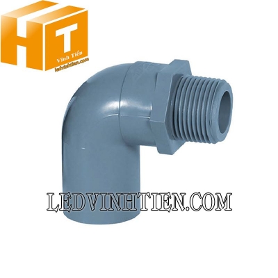 Co 90 độ răng ngoài uPVC Đạt Hòa