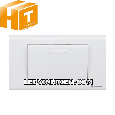 Công tắc đơn 1 chiều phím lớn Sino Vanlock