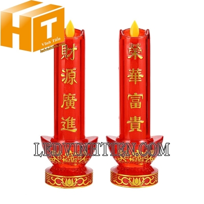 Đèn cầy led điện tử màu đỏ