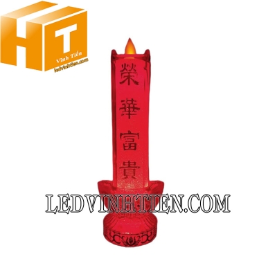 Đèn cầy led điện tử màu đỏ