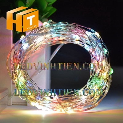 Đèn đom đóm đủ màu dùng adapter