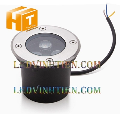 Đèn led âm đất 3W màu trắng