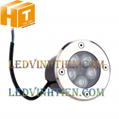 Đèn led âm đất 5W xanh lá