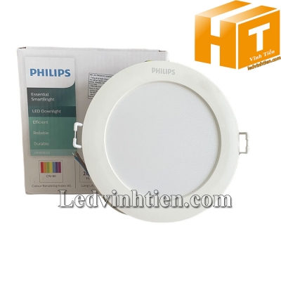 Đèn led âm trần tròn 7W DN020B D100 Philips